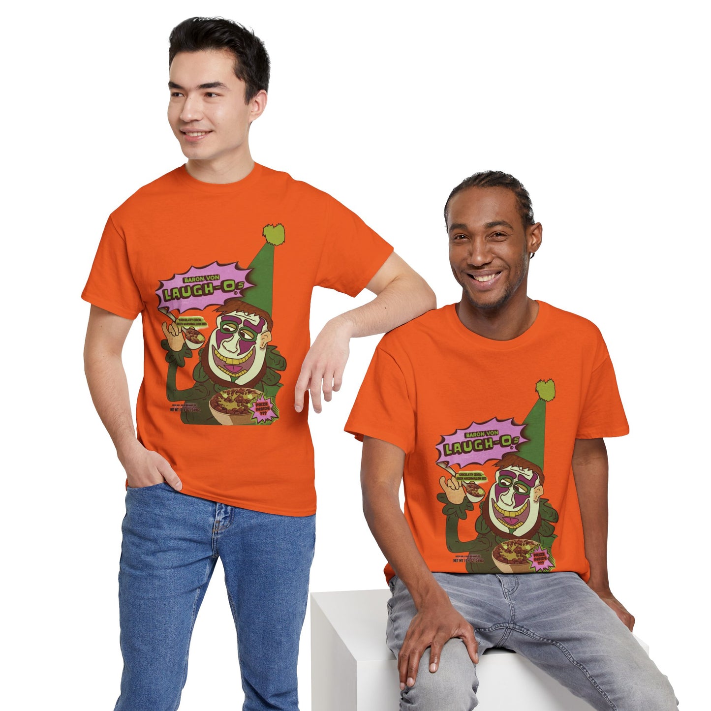 'Baron Von Laugh-Os' Vintage Breakfast T-Shirt