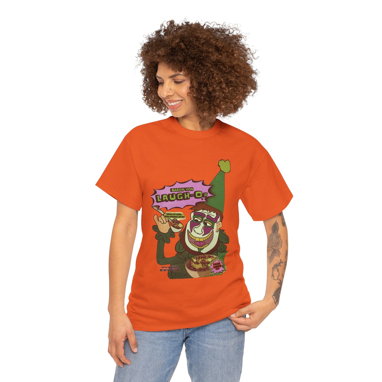 'Baron Von Laugh-Os' Vintage Breakfast T-Shirt