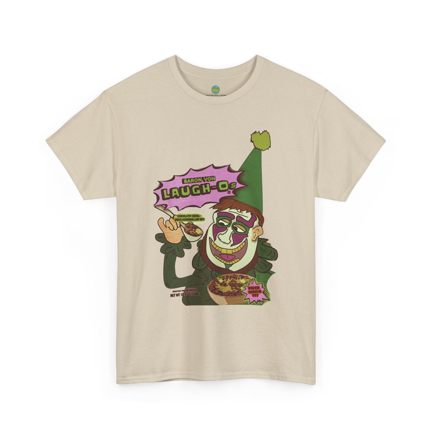 'Baron Von Laugh-Os' Vintage Breakfast T-Shirt