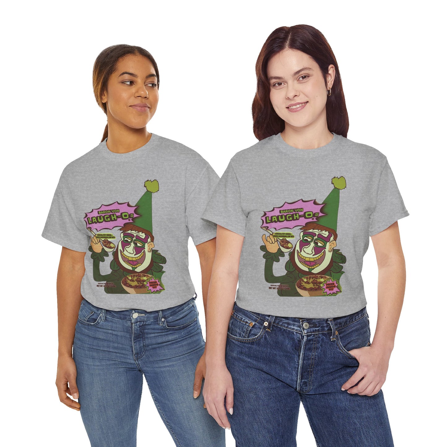 'Baron Von Laugh-Os' Vintage Breakfast T-Shirt