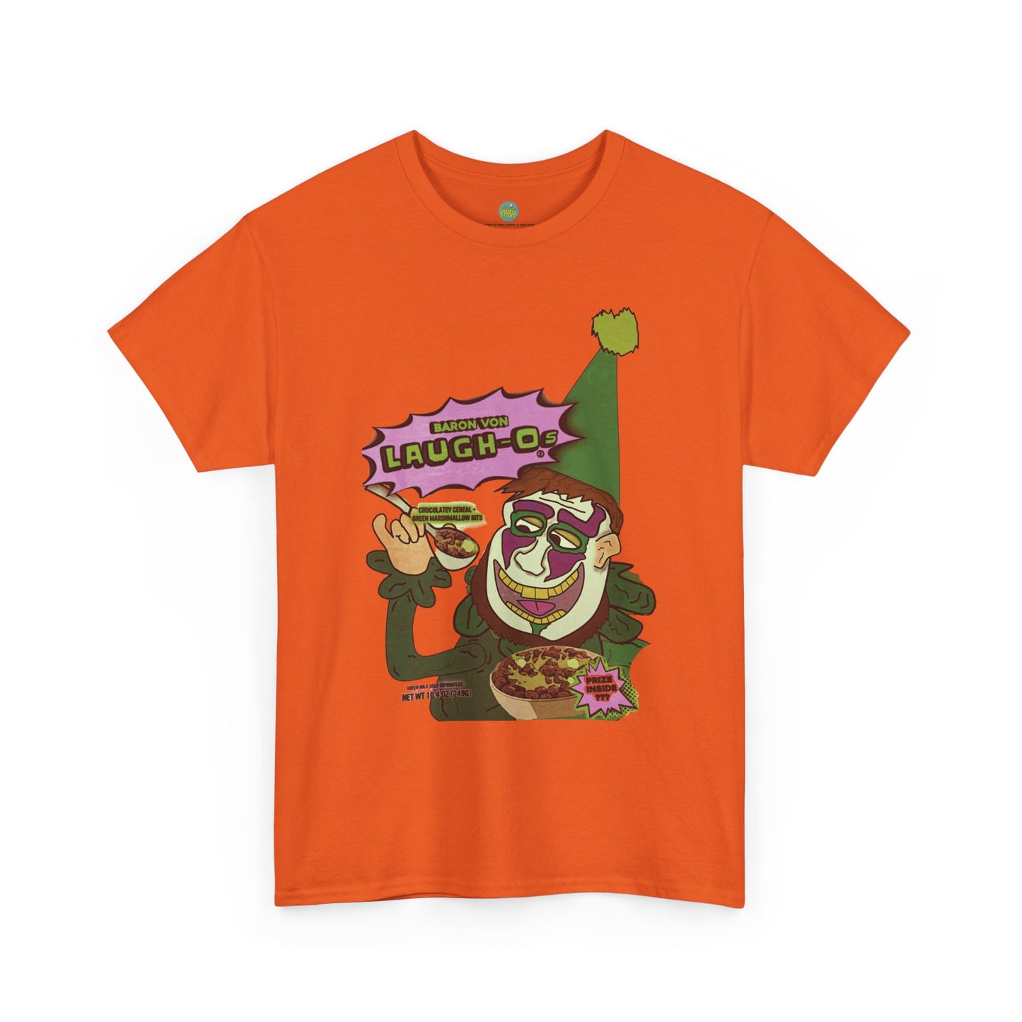 'Baron Von Laugh-Os' Vintage Breakfast T-Shirt