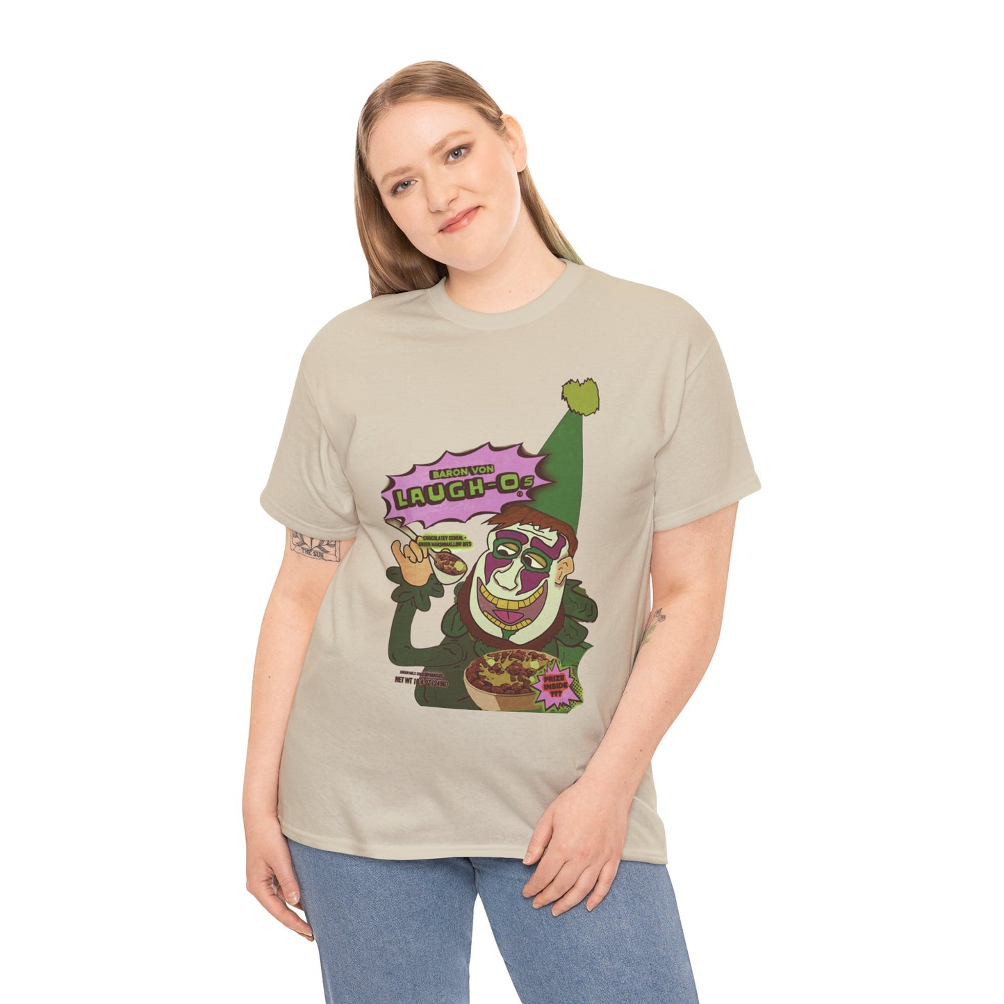 'Baron Von Laugh-Os' Vintage Breakfast T-Shirt