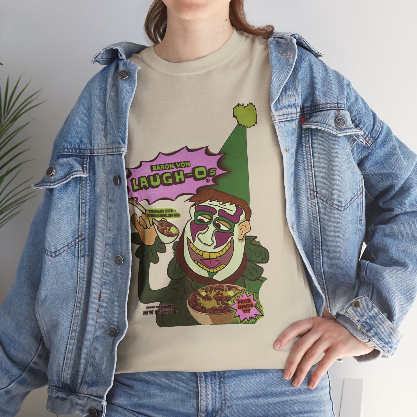 'Baron Von Laugh-Os' Vintage Breakfast T-Shirt