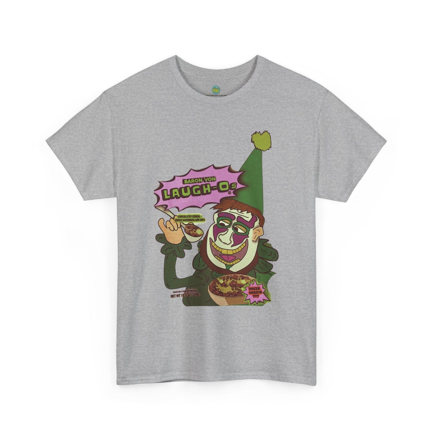'Baron Von Laugh-Os' Vintage Breakfast T-Shirt