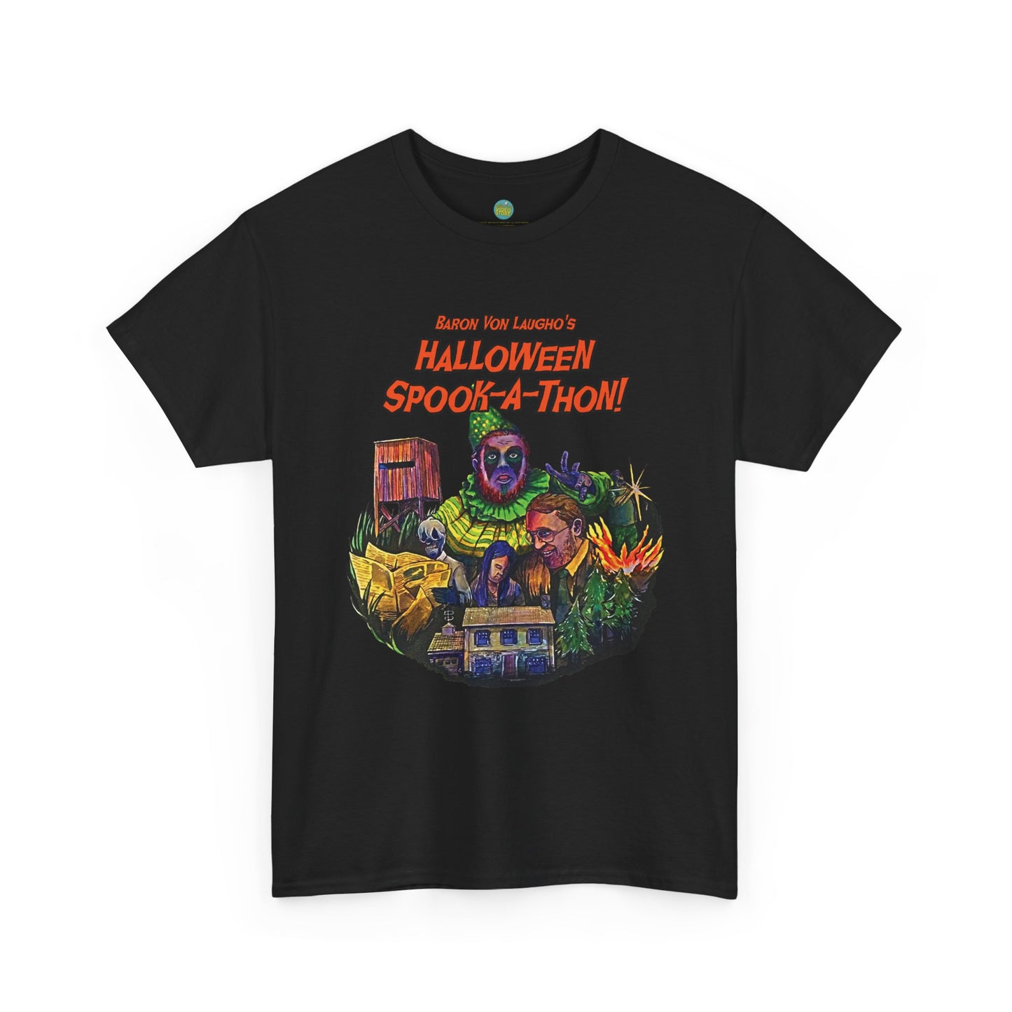 'Baron Von Laugho's Halloween Spook-A-Thon!' Official T-Shirt