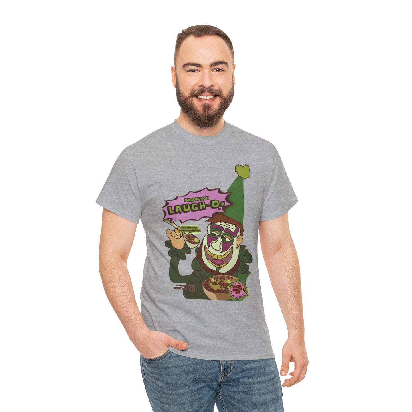 'Baron Von Laugh-Os' Vintage Breakfast T-Shirt